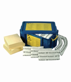 Notfallbox SK75 Inhalt: 100 Tücher, 12 Kissen, 8 Minischläuche, 5 Entsorgungsbeutel, 53x78x32 cm