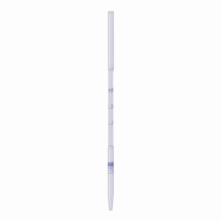 Demeterpipetten, Kalk-Natron-Glas, Marke bei 1,0/2,0/2,1/2,2 ml