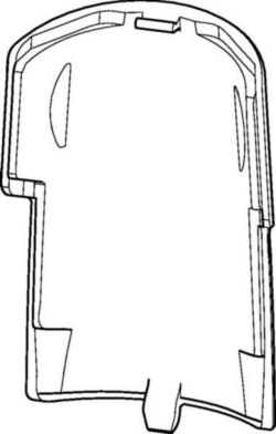 Battery case lid for Multipette&reg; M4