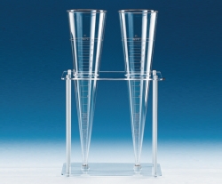 Sedimentation cones, accessory stand, Acrylic/PP