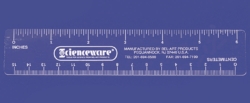 Centimeter ruler 150 mm for UV photography