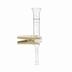 Glass units for vacuum filtration, PTFE-coated