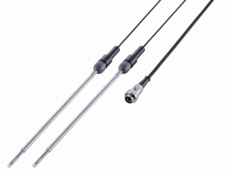 Pt 1000 temperature dual probe for aggressive media for RET<sup>®</sup> control-visc