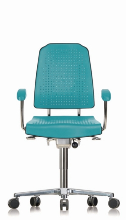 Arbeitsstuhl Klimastar, mit Armlehne