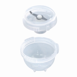 Einweg-Mahlbecher mit Edelstahl-Schläger für Batch-Mühle Tube Mill control/Tube Mill 100 control