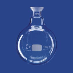 Receiving flasks, DURAN<sup>®</sup>, with PUR coating