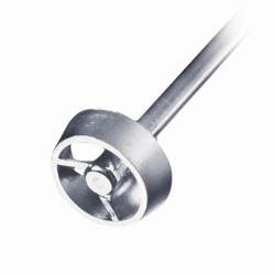 Propeller stirrer with guide ring for Overhead Stirrers