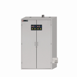 Cabinets for Acids and Alkalis SL-CLASSIC with Wing Doors, 8 pull-out shelves