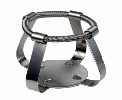 Spring clamps for Erlenmeyer flasks