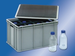 Sample transport containers,for 8 x 1 ltr.