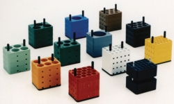 D-type adapters for Multifuge, black, 56 x 1.5 ml/2 ml