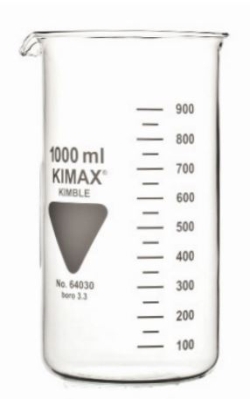 Beakers, Borosilicate glass 3.3, tall form