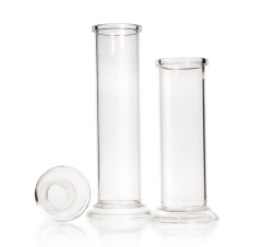 Standing cylinder, DURAN<sup>®</sup>, rim flanged and surface-ground