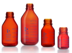 Laborflasche, druckfest, DURAN<sup>®</sup>, braun