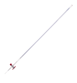 Büretten mit geradem NS-Hahn, DURAN<sup>®</sup>, Klasse AS, mit PTFE-Küken