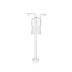 Heads for gas washing bottles Duran<sup>®</sup>, with filter disc