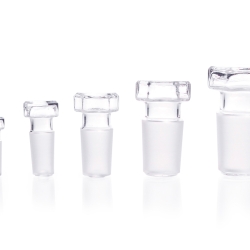 Hexagonal hollow stopper DURAN<sup>®</sup>, flat