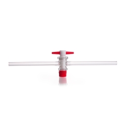Einweg-H&auml;hne, DURAN<sup>&reg;</sup>, mit PTFE-K&uuml;ken