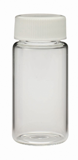Scintillation Vials, borosilicate glass, caps attached