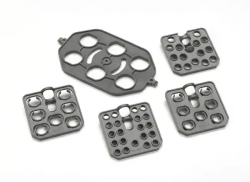 Paddles for tube rotator