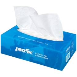 Laboratory and hygienic tissues, 2-ply, bright white