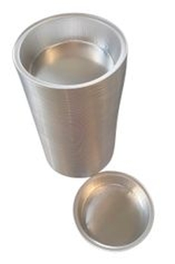 Aluminiumschalen, rund