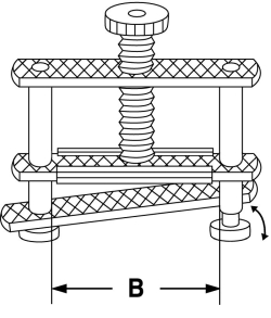 Tubing clips, Hoffmann pattern