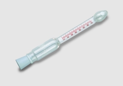 Trockenmilch-Butyrometer, Borosilikatglas