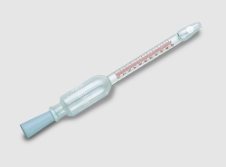 Rahm-Butyrometer, Borosilikatglas