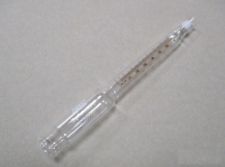 Rahm-Butyrometer, Borosilikatglas