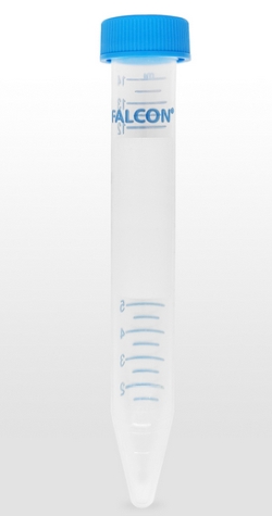 Test and Centrifuge Tubes Falcon<sup>®</sup>, PS and PP, sterile, with screw cap