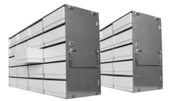 Chamber racks for ultra-low temperature freezers UF V, aluminium