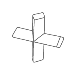 Magnetrührstäbchen IKAFLON<sup>®</sup>, kreuzförmig, PTFE