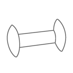 Magnetrührstäbchen IKAFLON<sup>®</sup>, hantelförmig, PTFE