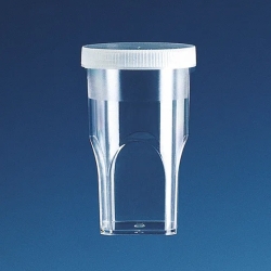 Sample cups, PS, with lid, PE, for COULTER COUNTER<sup>®</sup>