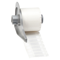 Self-laminating labels with transparent end for label printer M710, polyester, set