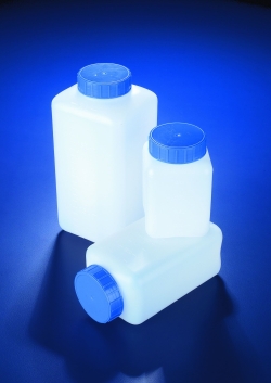 Vierkant-Weithalsflaschen Azlon<sup>®</sup>, PE-HD