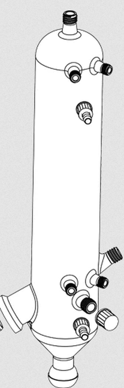 Vertical Condenser for Rotary Evaporators Hei-VAP Core