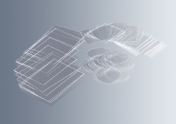 Deckgläser, Borosilikatglas D 263™ M, quadratisch