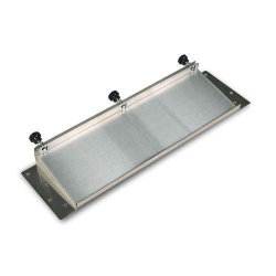 Angled test tube rack holder, for user-supplied test tube racks and microplates