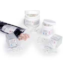 Indicator powder pillows for titration