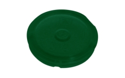 Codierplättchen für Schraubverschluss mit Schlaufe, grün VE=5000