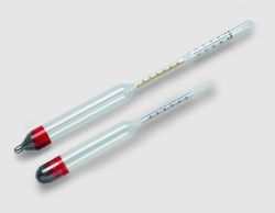 Lactodensimeter according to Quevennes method, without thermometer