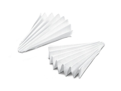 Filter paper, quantitative, technical, Grade 5 H/N, folded filters