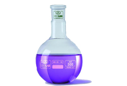Flasks with NS joint neck