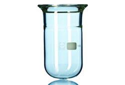 Flat ground flange reaction vessels