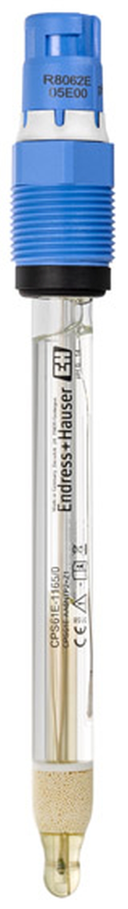 Memosens CPS61E pH sensor, 120 mm