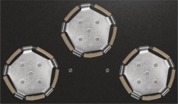 Austauschbare Plattform f&uuml;r New Brunswick S41i, 36 × 61 cm (14 × 24 in), Vorbest&uuml;ckte Plattform f&uuml;r 4-L-Erlenmeyerkolben mit 3