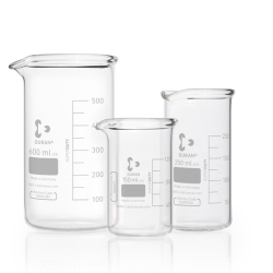 Super Duty Becher 150 ml Duran® Becherglas, hohe Form, mit Teilung und Ausguss