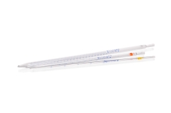 AR® glass measuring pipettes 0.5 ml cl. AS, blue printing, type 2, batch certificate, pack of 12